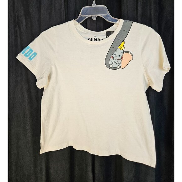 Disney Dumbo Trunk Girls Size L Crop T-Shirt - Hot Topic - Sold Out - NEW! - Picture 1 of 3